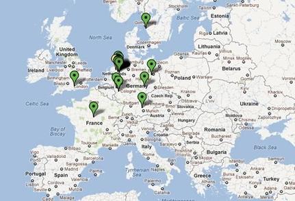 To LOFAR αποτελείται από συστοιχίες κεραιών διάσπαρτες στην Ευρώπη (Πηγή: LOFAR) To LOFAR αποτελείται από συστοιχίες κεραιών διάσπαρτες στην Ευρώπη (Πηγή: LOFAR)
