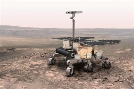 H αποστολή ExoMars προέβλεπε την εκτόξευση δύο ρομπότ, ενός στατικού και ενός τροχοφόρου (Φωτογραφία: ESA)