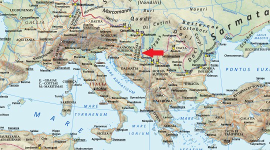 Η θέση της Κάτω Παννονίας στη Ρωμαϊκή Αυτοκρατορία