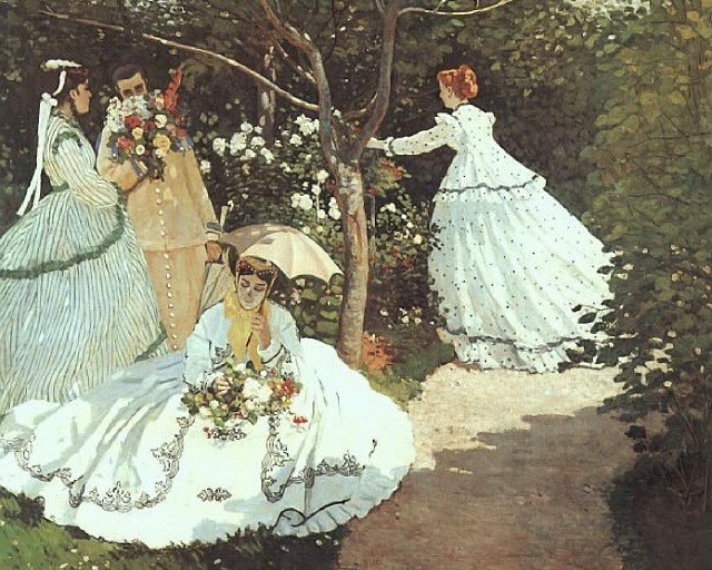 "Γυναίκες στον κήπο", Κλωντ Μονέ