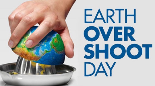 Αποτέλεσμα εικόνας για Η Ημέρα Υπέρβασης της Γης (Earth Overshoot Day)