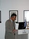 ...ενώ ιδιαίτερα πρακτικό χαρακτήρα είχε και η ομιλία του Μιχάλη Παρασκευά, τεχνικού υπεύθυνου του Πανελλήνιου Σχολικού Δικτύου, στο οποίο φιλοξενείται η πύλη.