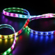 ...ή και πολύχρωμα RGB LED, για κάθε λογής χρήση, είτε πρόκειται απλώς για ατμοσφαιρικό φωτισμό είτε για τη δημιουργία πραγματικών καλλιτεχνημάτων